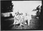 Nanou, Piero, Monique, Jean-Edmond, Camille et Sidonie
